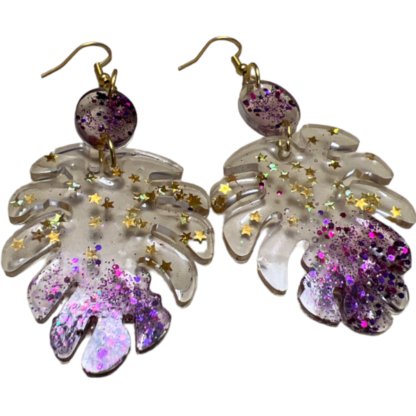 Purple-gold leaves