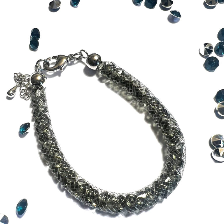 black cobra bracelet handmade jewelry