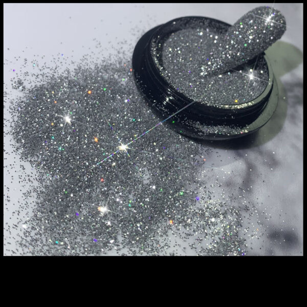 Glitter Flash Nails Crystal Diamond Powder Net Celebrity Vibrato - Image 8