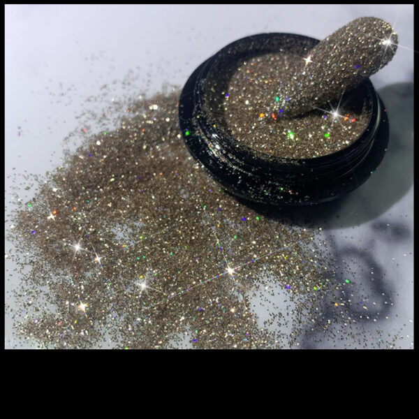 Glitter Flash Nails Crystal Diamond Powder Net Celebrity Vibrato - Image 5