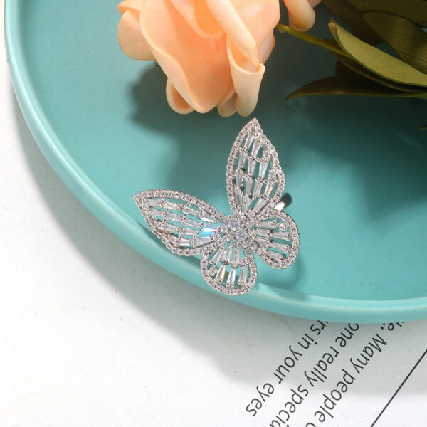 Index Finger Ring Ins Trend Korean Version Of The Net Red Cold Wind Ring - Image 3