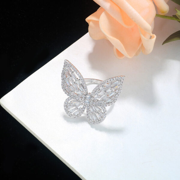 Index Finger Ring Ins Trend Korean Version Of The Net Red Cold Wind Ring - Image 4