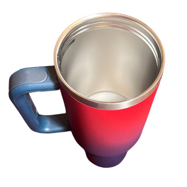 Stainless Steel Tumbler with Handle, Straw and Lid | 40oz | insulated Reusable Cup - Image 41