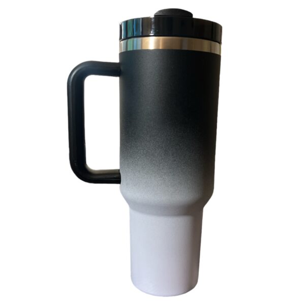 Stainless Steel Tumbler with Handle, Straw and Lid | 40oz | insulated Reusable Cup - Image 53