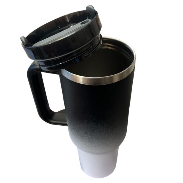 Stainless Steel Tumbler with Handle, Straw and Lid | 40oz | insulated Reusable Cup - Image 50